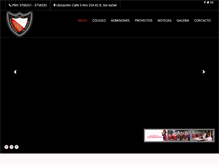 Tablet Screenshot of colegionuestrasenoradelaslajas.com